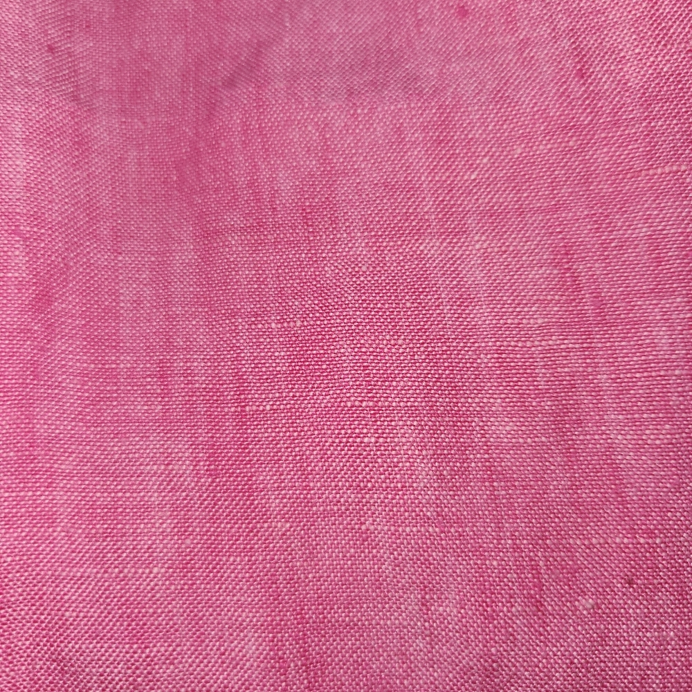 Eskandar Denim Womens Japanese Trouser Pants Sz 2 Linen EUC Pink - Picture 3 of 7